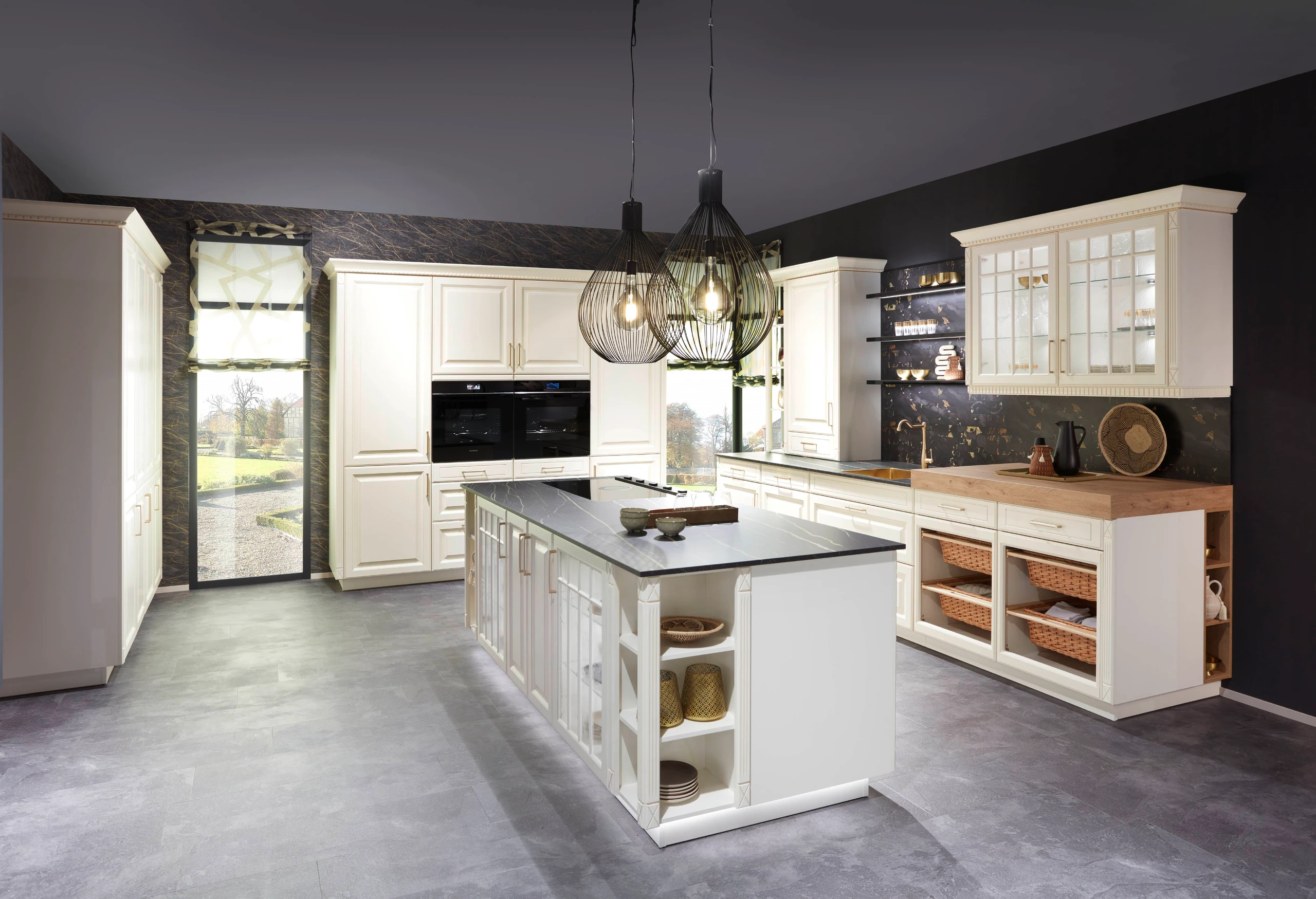 Tradition Kitchen Collection secondary view with classic details